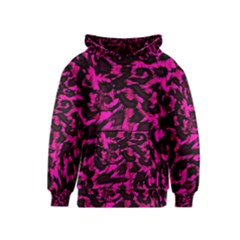 Extreme Pink Cheetah Abstract  Kid s Pullover Hoodies by OCDesignss