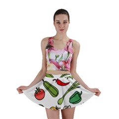 Vegetables 01 Mini Skirts by Famous