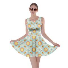 Cute Seamless Tile Pattern Gifts Skater Dresses by GardenOfOphir