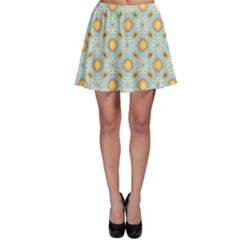 Cute Seamless Tile Pattern Gifts Skater Skirts