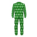 Green And White Kitchen Utensils Pattern OnePiece Jumpsuit (Kids) View2