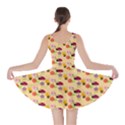 Colorful Ladybug Bess And Flowers Pattern Skater Dresses View2