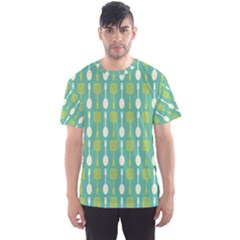 Spatula Spoon Pattern Men s Sport Mesh Tees