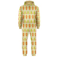 Spatula Spoon Pattern Hooded Jumpsuit (men)  by GardenOfOphir