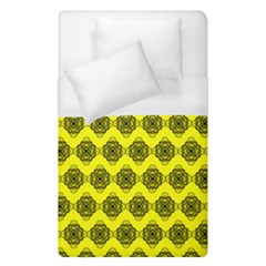 Abstract Knot Geometric Tile Pattern Duvet Cover Single Side (single Size) by GardenOfOphir