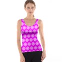 Abstract Knot Geometric Tile Pattern Tank Tops View1