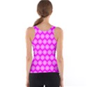 Abstract Knot Geometric Tile Pattern Tank Tops View2