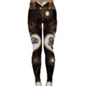 Steampunk, Awesome Heart With Clocks And Gears Yoga Leggings View2