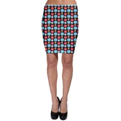 Colorful Floral Pattern Bodycon Skirts by GardenOfOphir