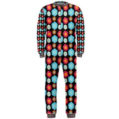 Colorful Floral Pattern Onepiece Jumpsuit (men)  by GardenOfOphir