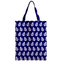 Ladybug Vector Geometric Tile Pattern Zipper Classic Tote Bags