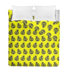 Ladybug Vector Geometric Tile Pattern Duvet Cover (twin Size)