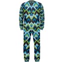 Trendy Chic Modern Chevron Pattern OnePiece Jumpsuit (Men)  View1