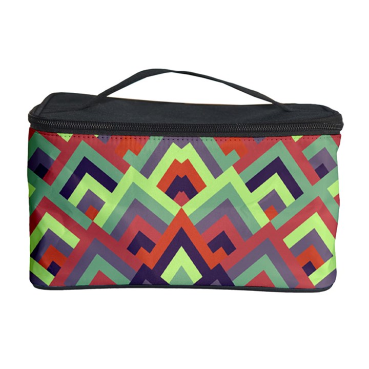 Trendy Chic Modern Chevron Pattern Cosmetic Storage Cases