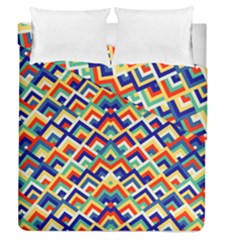 Trendy Chic Modern Chevron Pattern Duvet Cover (full/queen Size)