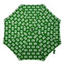 Modern Chic Vector Camera Illustration Pattern Hook Handle Umbrellas (Small) View1