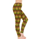 Burger Snadwich Food Tile Pattern Women s Leggings View4