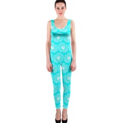 Gerbera Daisy Vector Tile Pattern Onepiece Catsuits