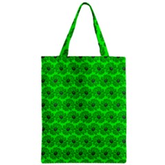 Gerbera Daisy Vector Tile Pattern Zipper Classic Tote Bags by GardenOfOphir