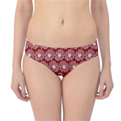 Gerbera Daisy Vector Tile Pattern Hipster Bikini Bottoms by GardenOfOphir