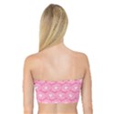 Pink Gerbera Daisy Vector Tile Pattern Women s Bandeau Tops View2