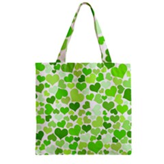 Heart 2014 0909 Zipper Grocery Tote Bags by JAMFoto