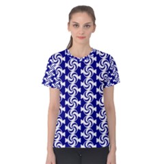 Candy Illustration Pattern Women s Cotton Tees