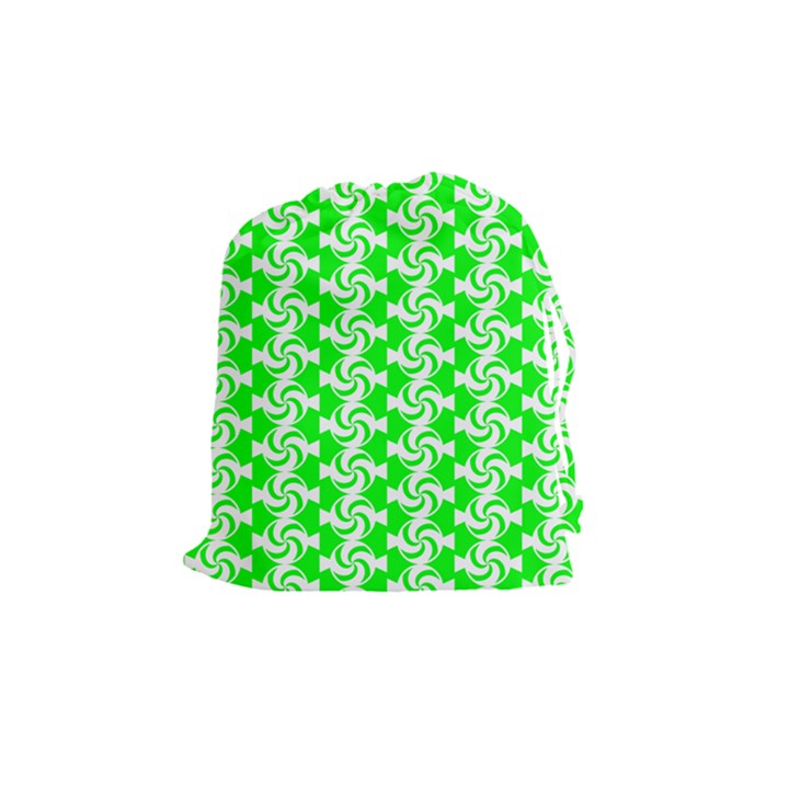 Candy Illustration Pattern Drawstring Pouches (Medium) 