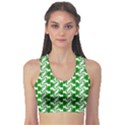 Candy Illustration Pattern Sports Bra View1