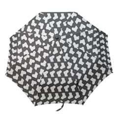 Cute Baby Socks Illustration Pattern Folding Umbrellas by GardenOfOphir