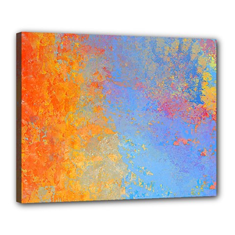 Hot And Cold Canvas 20  X 16  by digitaldivadesigns