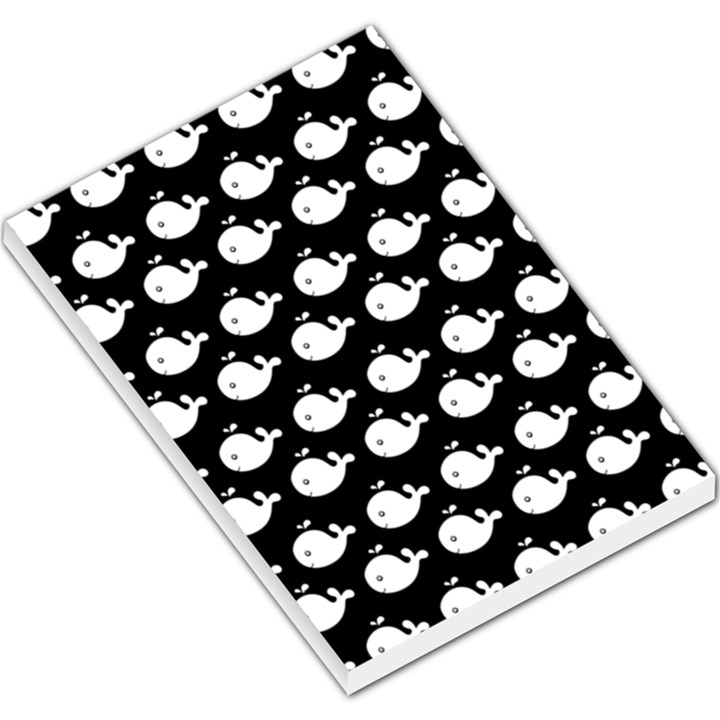 Cute Whale Illustration Pattern Large Memo Pads