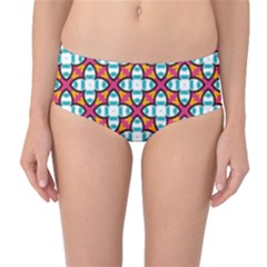 Cute Pattern Gifts Mid-waist Bikini Bottoms