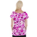 Heart 2014 0931 Women s Cap Sleeve Top View2