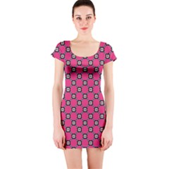 Cute Pattern Gifts Short Sleeve Bodycon Dresses