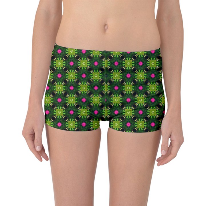 Cute Pattern Gifts Reversible Boyleg Bikini Bottoms