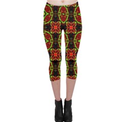 Cute Pattern Gifts Capri Leggings