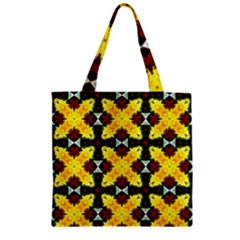 Cute Pattern Gifts Zipper Grocery Tote Bags