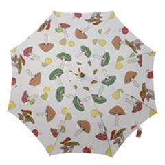 Mushrooms Pattern 02 Hook Handle Umbrellas (large)