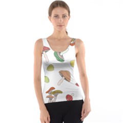 Mushrooms Pattern 02 Tank Tops