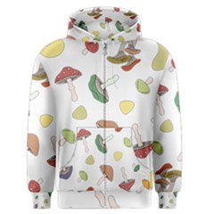 Mushrooms Pattern 02 Men s Zipper Hoodies by Famous