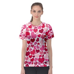 Heart 2014 0934 Women s Sport Mesh Tees