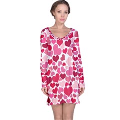 Heart 2014 0934 Long Sleeve Nightdresses