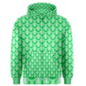 Awesome Retro Pattern Green Men s Zipper Hoodies View1