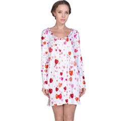 Heart 2014 0602 Long Sleeve Nightdresses