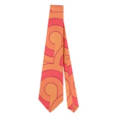 Retro Mirror Pattern Red Neckties (two Side) 