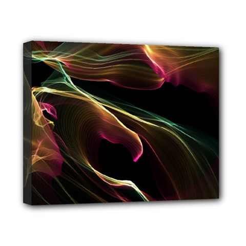 Glowing, Colorful  Abstract Lines Canvas 10  X 8  by FantasyWorld7