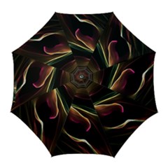 Glowing, Colorful  Abstract Lines Golf Umbrellas by FantasyWorld7