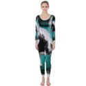 Beautiful Horse With Water Splash  Long Sleeve Catsuit View1