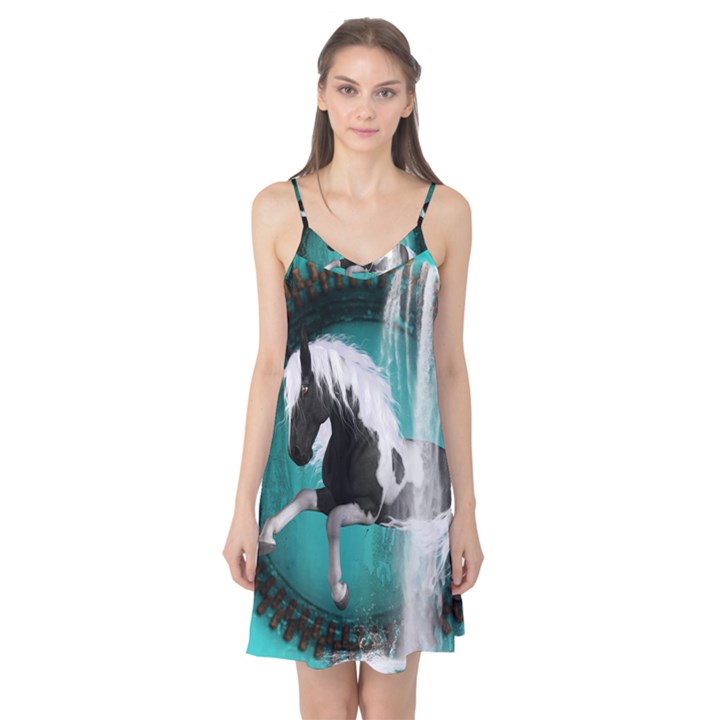 Beautiful Horse With Water Splash  Camis Nightgown